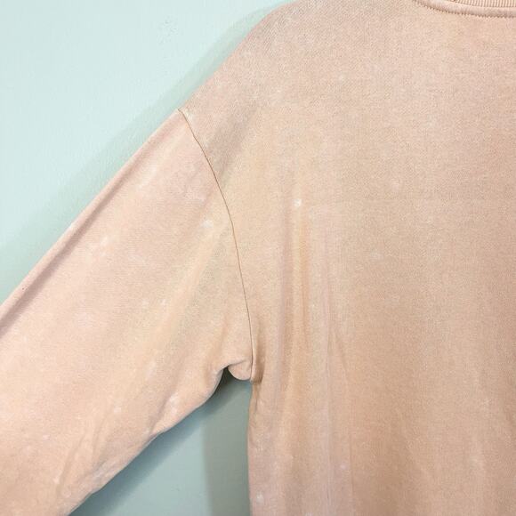 ACDC Peach Highway To Hell Ribbed Studded Graphic Pullover Sweater Medium NWT - Picture 6 of 8